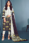 AlKaram Winter Collection – Three Piece Printed Khaddar Suit With Printed Khaddar Dupatta – FW-43-20-Black